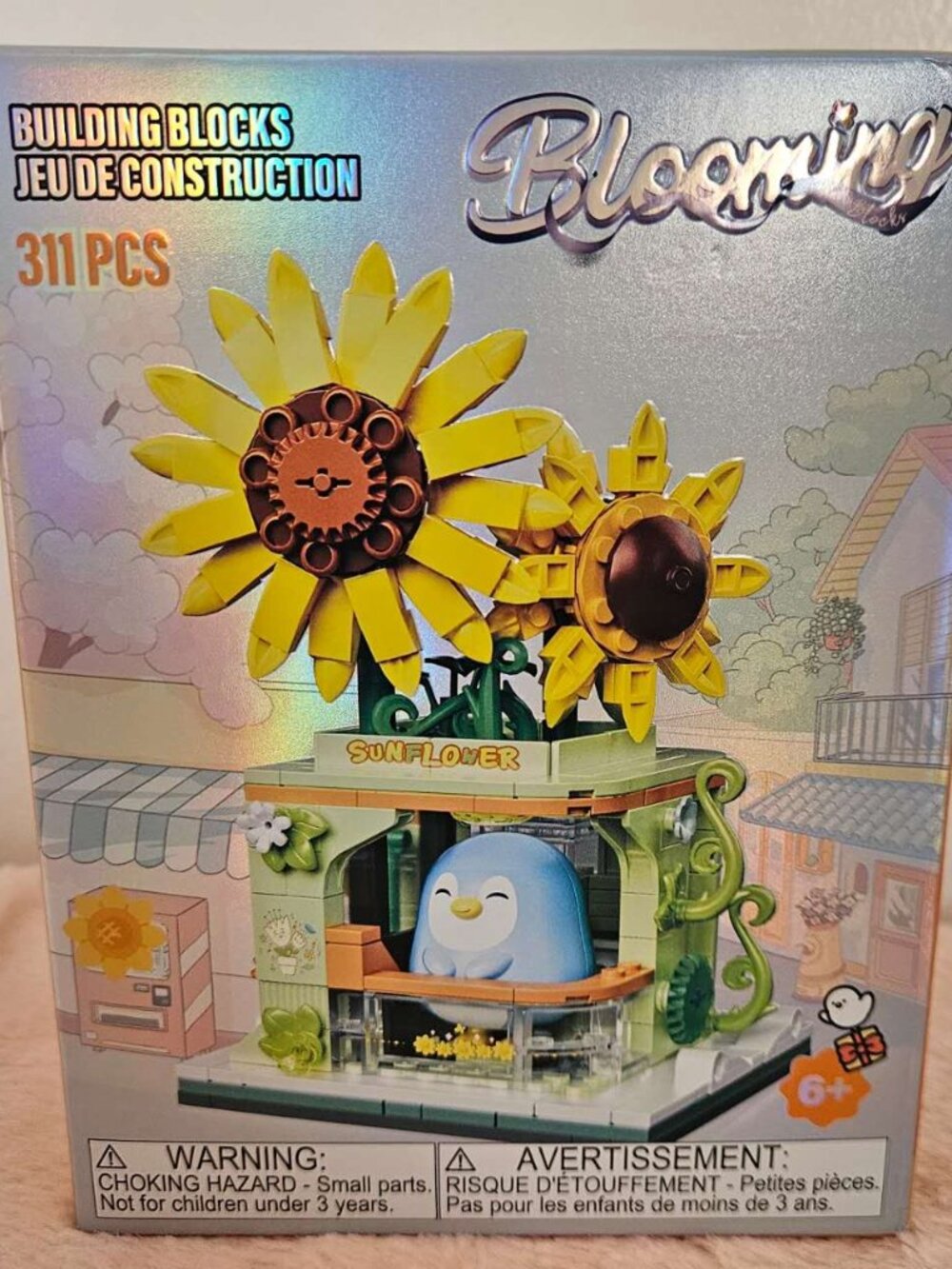 Miniso My Little Garden Sunflower Building Blocks Set Brand New